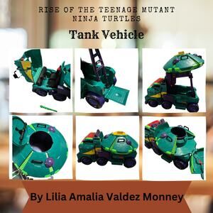 Rise of the Teenage Mutant Ninja Turtles Tank Vehicle and Raphael Action Figure